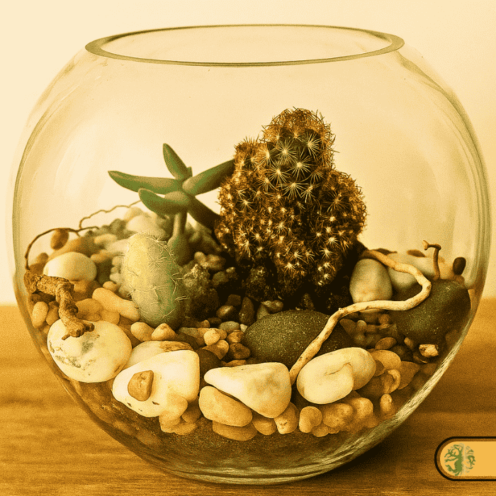 Green Tiny World Terrarium