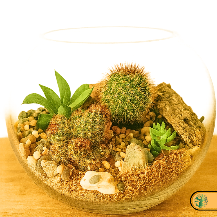 Green Tiny World Terrarium